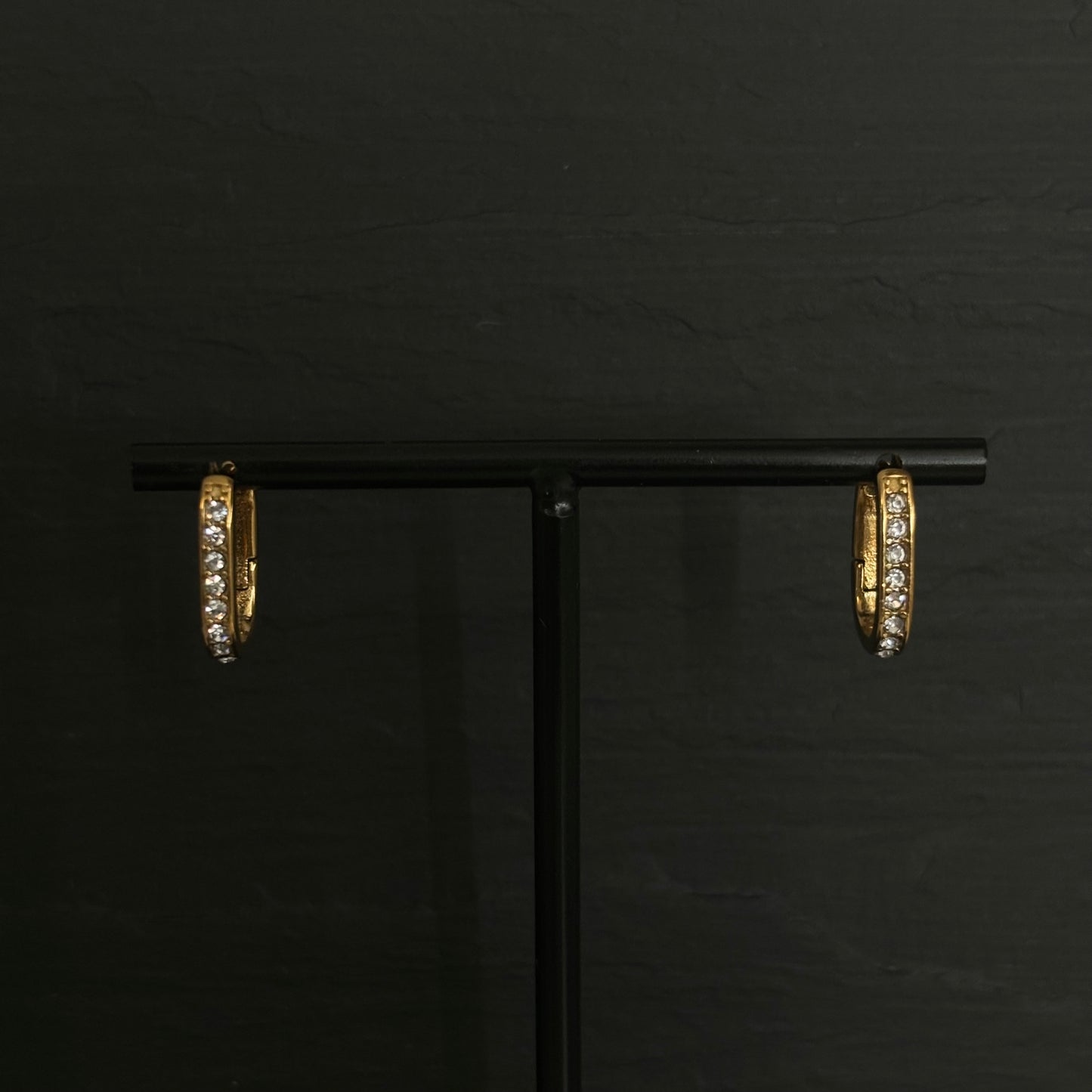 Oval Zirconia Earrings
