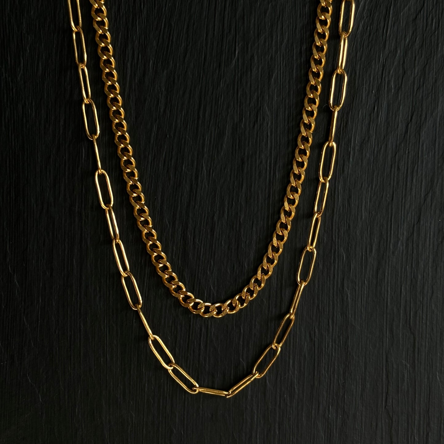 Cuban & Paperclip Chain