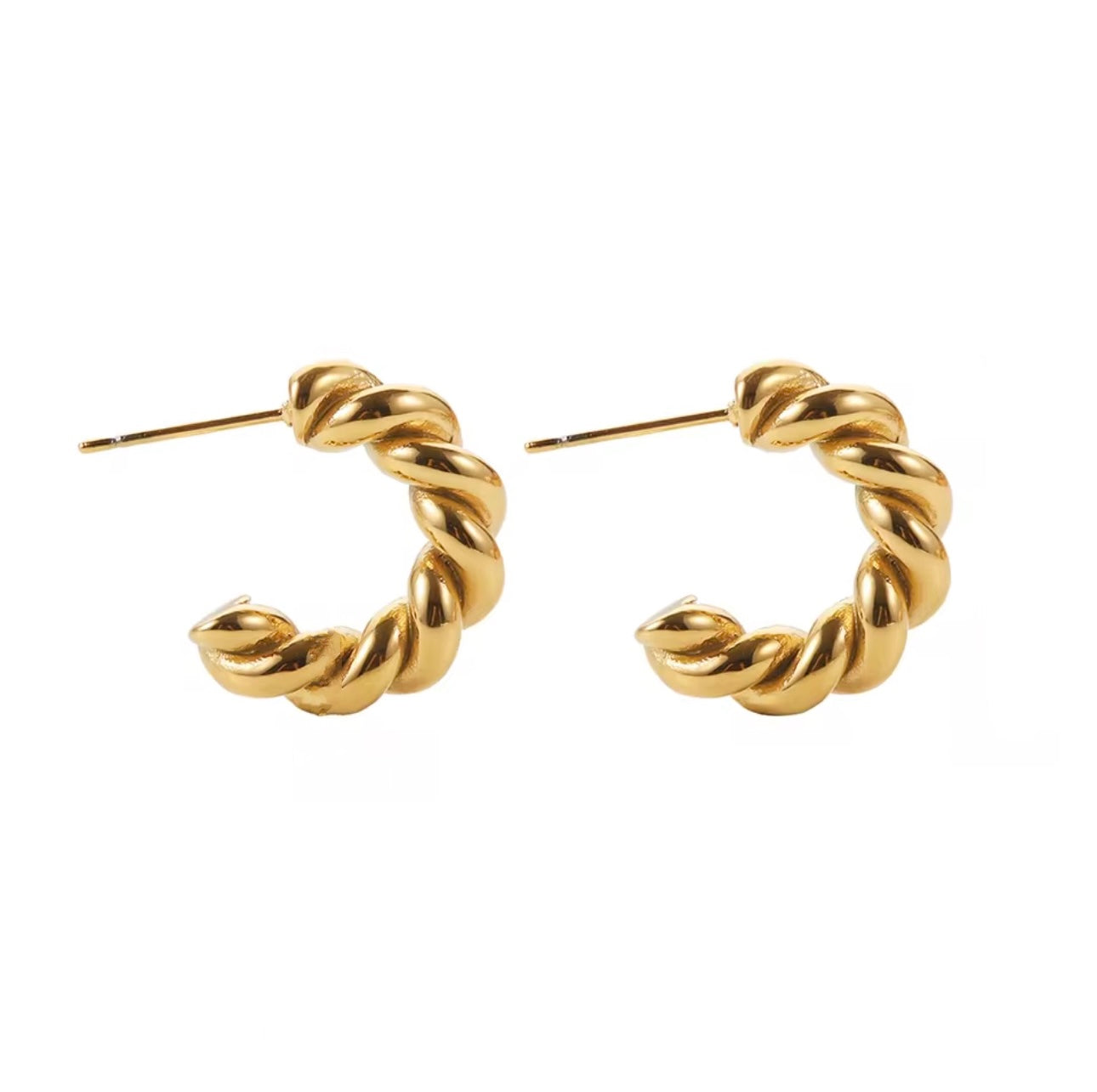 Small Spiral Earrings