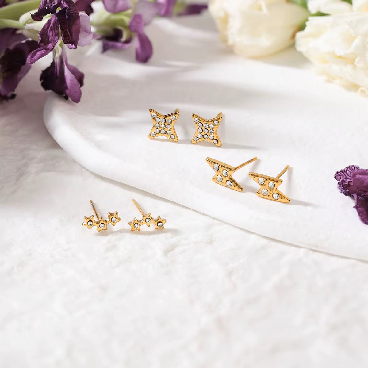 Lightning Star Stud Set