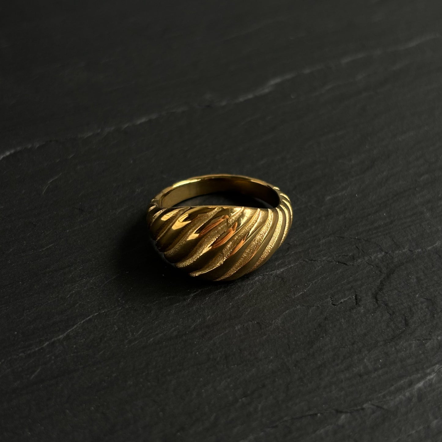 Twisted Dome Ring