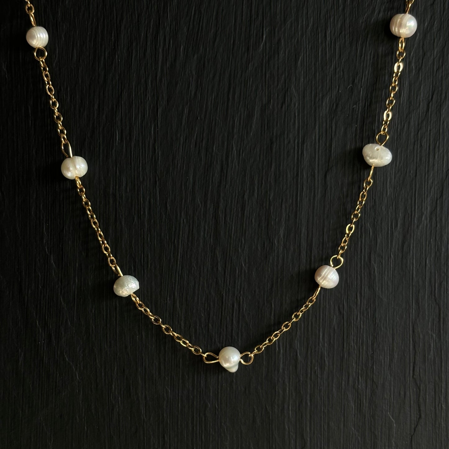 Delicate Pearl Necklace