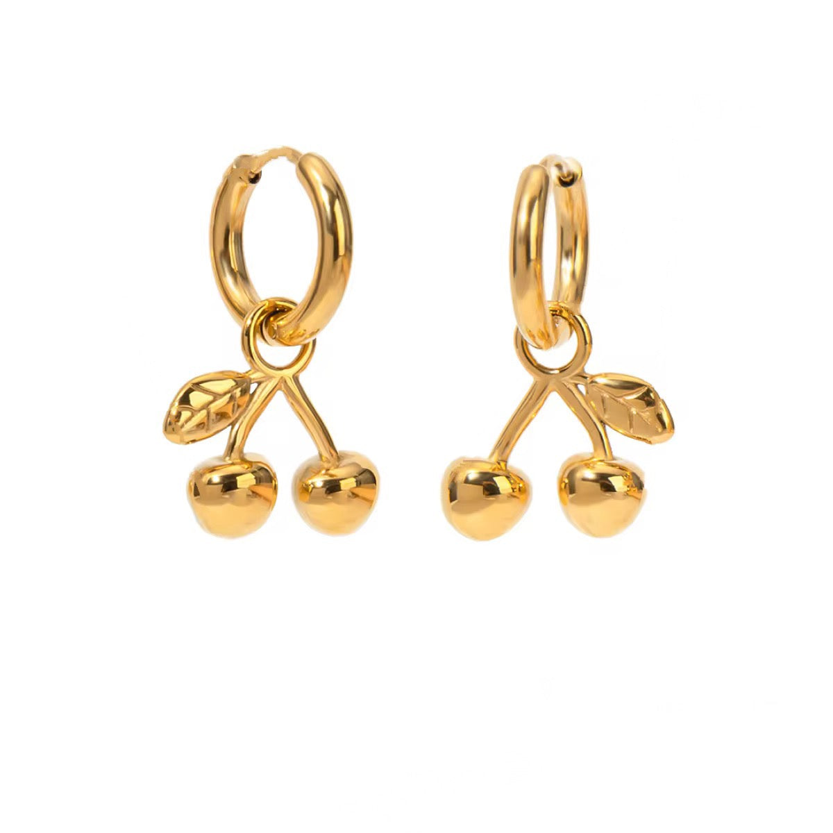 Cherry Drop earrings