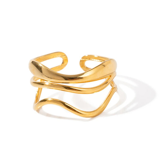 Water Ripple Ring