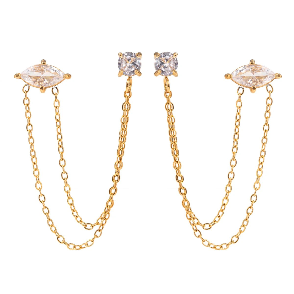 Tassel Chain Studs