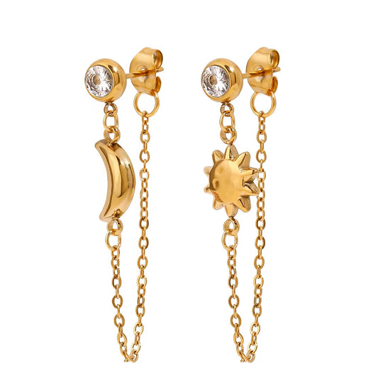 Sun & Moon Earrings