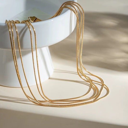 Multi Layer Snake Necklace