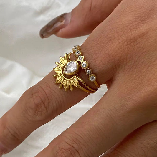 Sun Burst Ring