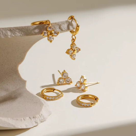 Floral Earring Set