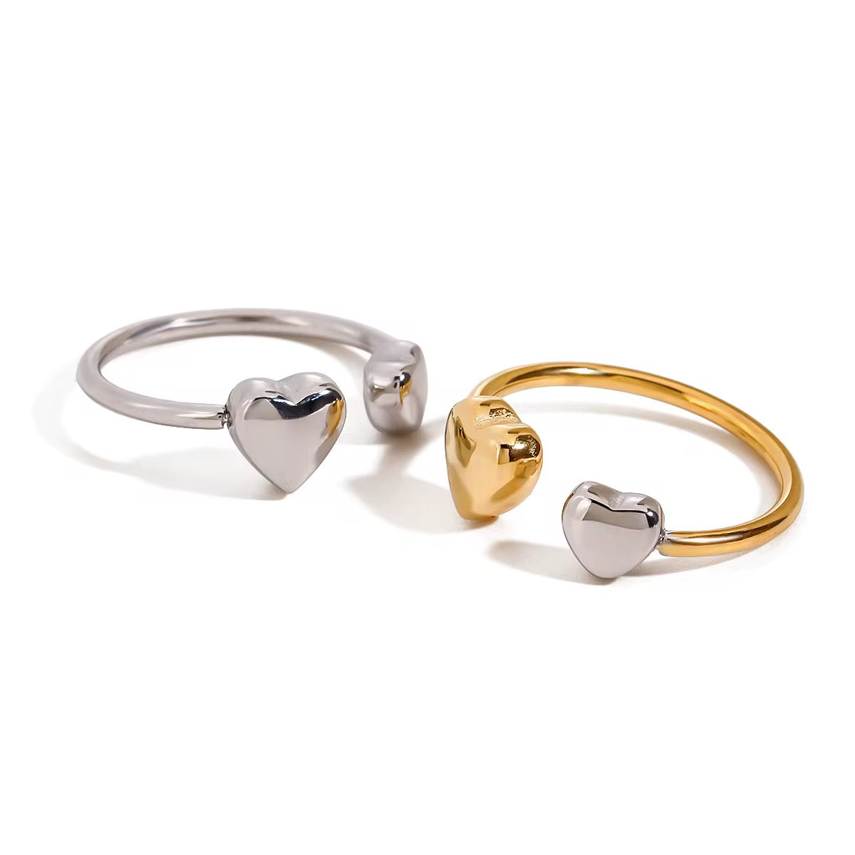 Double Heart Ring