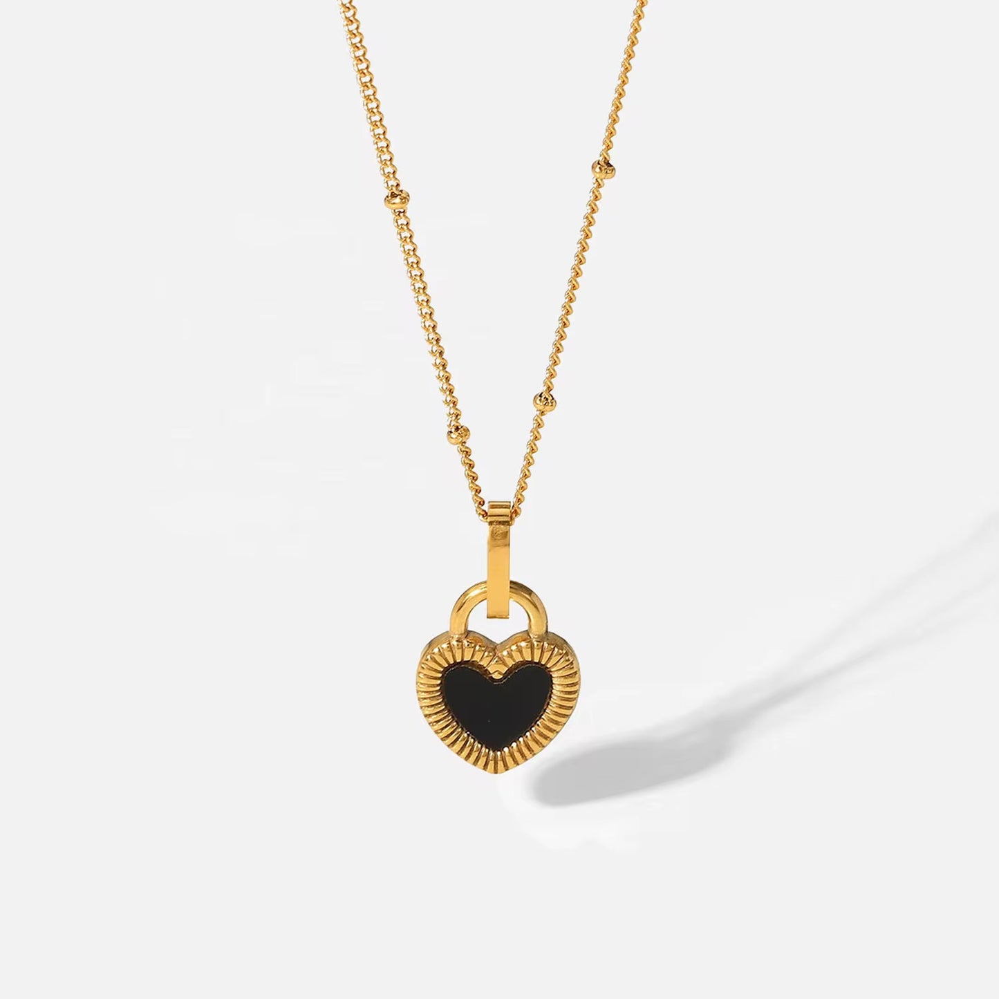 Lock Heart Necklace