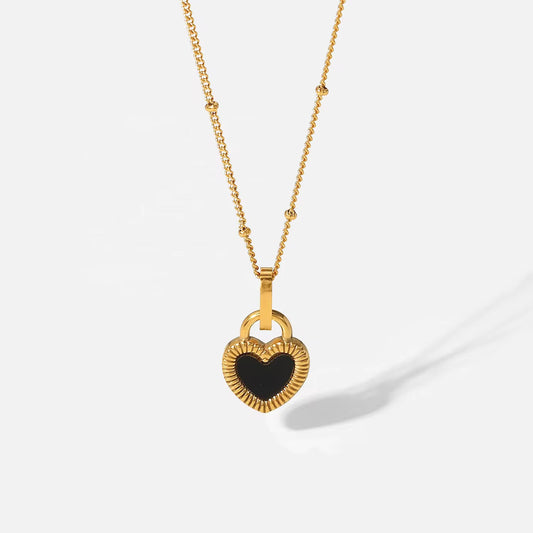 Lock Heart Necklace