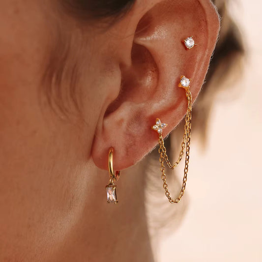 Clover Earring Set